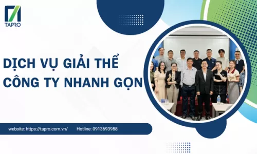 Dịch Vụ Giải Thể Công Ty Nhanh Gọn